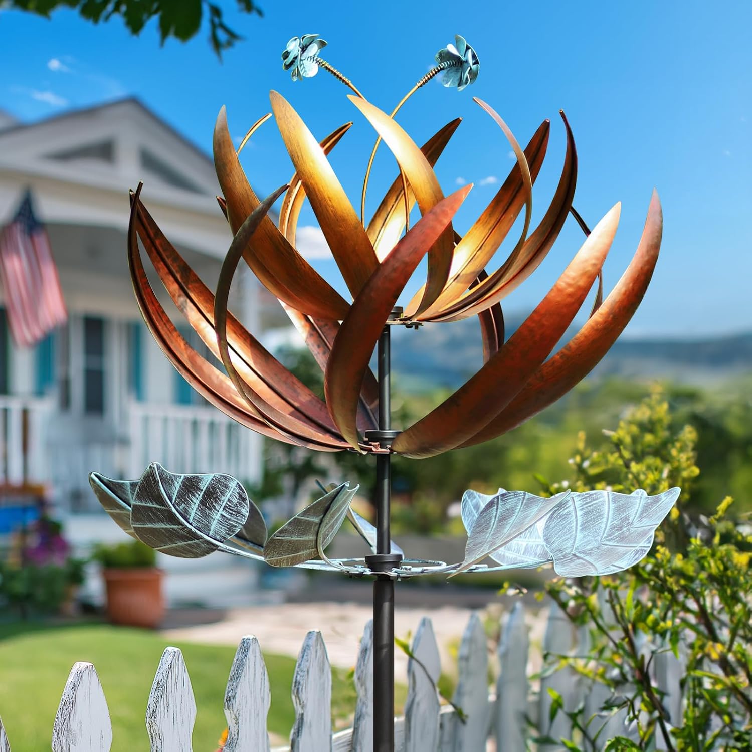 Large 84 Inch Wind Spinners for Yard and Garden Decor