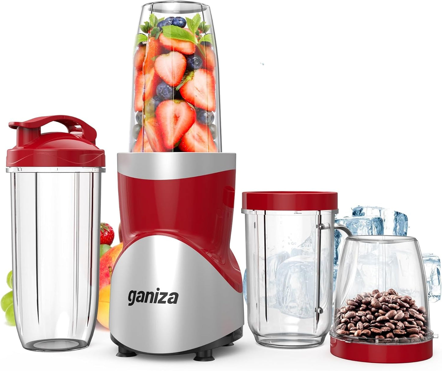 900W Smoothie Blender for Shakes and Smoothies with 15-Piece Set