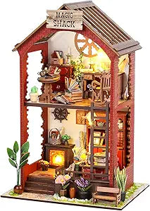 Book Nook Kit for Adults - 3D Wooden Miniature Dollhouse Craft