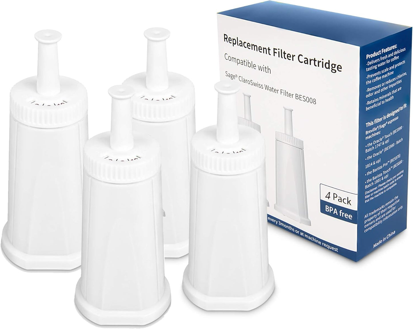 Breville Sage Water Filter - 4 Pack