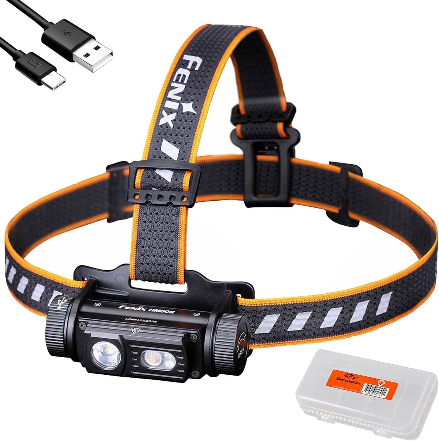 Fenix HM60R Headlamp: 1300 Lumen USB-C Rechargeable Light