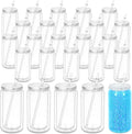 16 Oz Acrylic Snowglobe Tumbler 25 Pack - DIY Glitter Cups