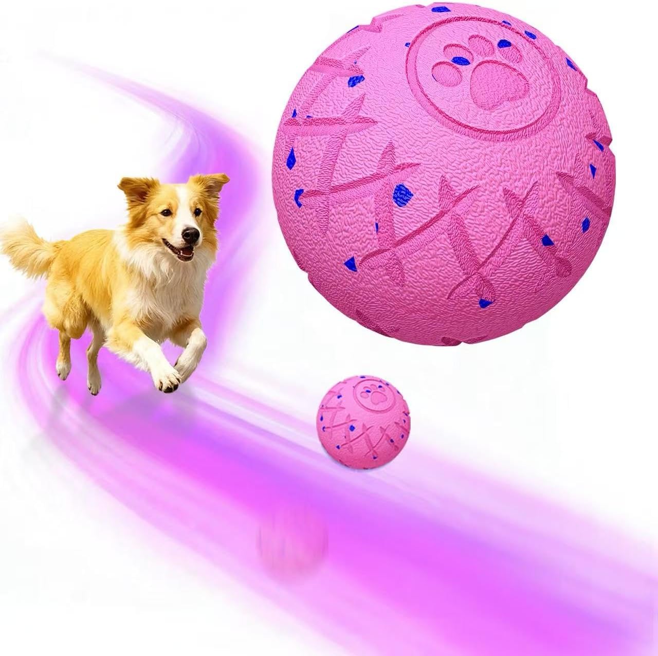 Smart Interactive Dog Toy for Medium and Large Dogs - Pink