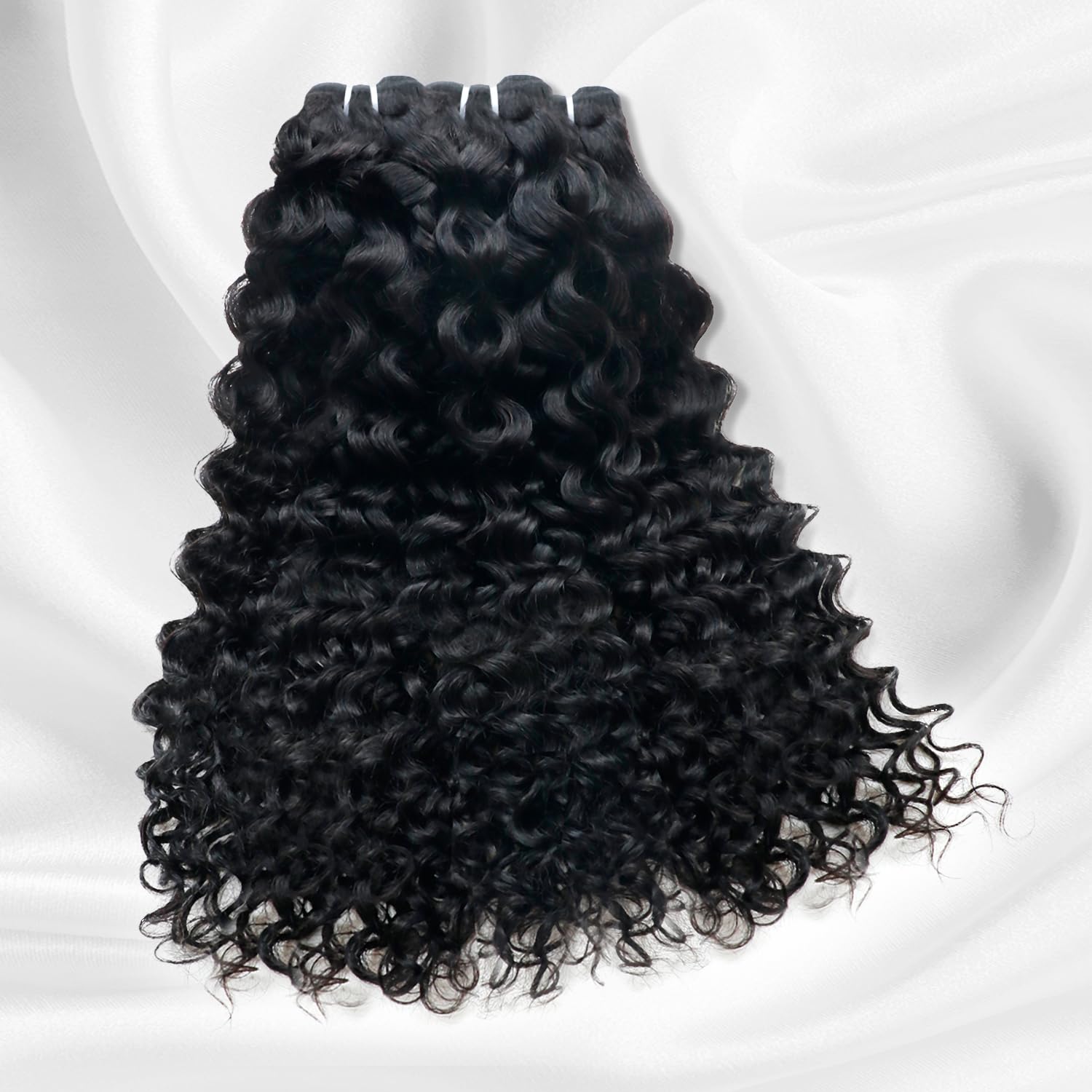 15A Raw Water Wave Curly Human Hair Bundles for Glamorous Looks