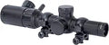 Monstrum 1-4x20 Rifle Scope with Rangefinder Reticle - Compact Low