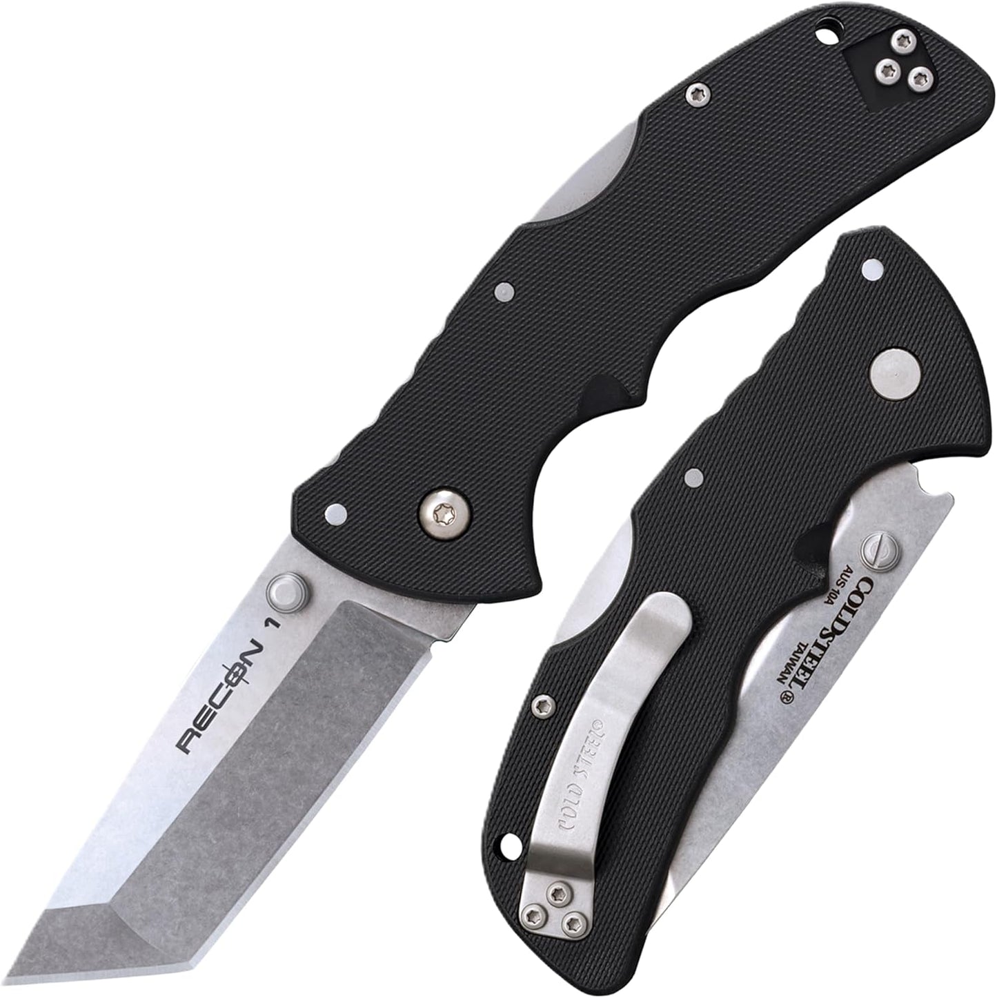 Cold Steel Mini Recon 1 Tactical Folding Knife with AUS10A Blade