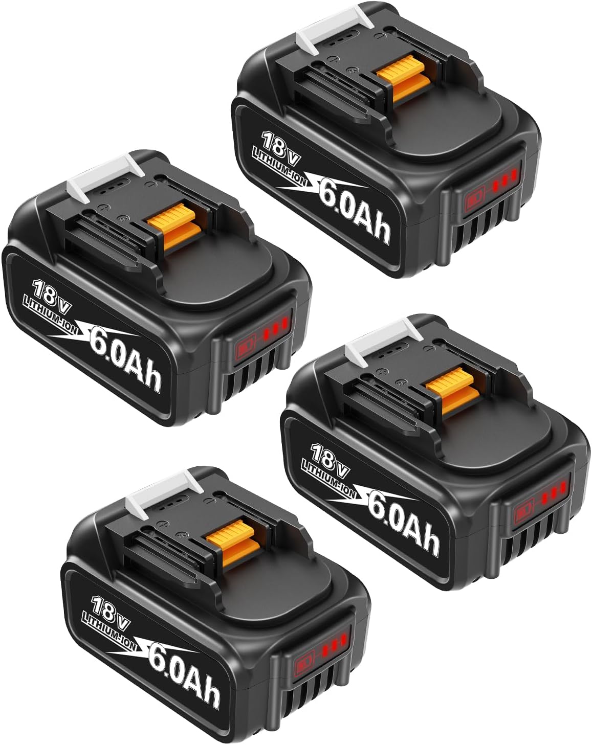 Amityke 18V Battery 6.0Ah Replacement for Makita Tools