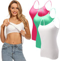 Modal Women's Camisole with Built-In Padded Bra - Breathable Fit