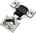 Soft Close Cabinet Hinges 30 Pack 15 Pairs 1/2 in Overlay - Quiet