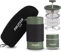 French Press Coffee Maker 12 oz Portable French Press - Insulated