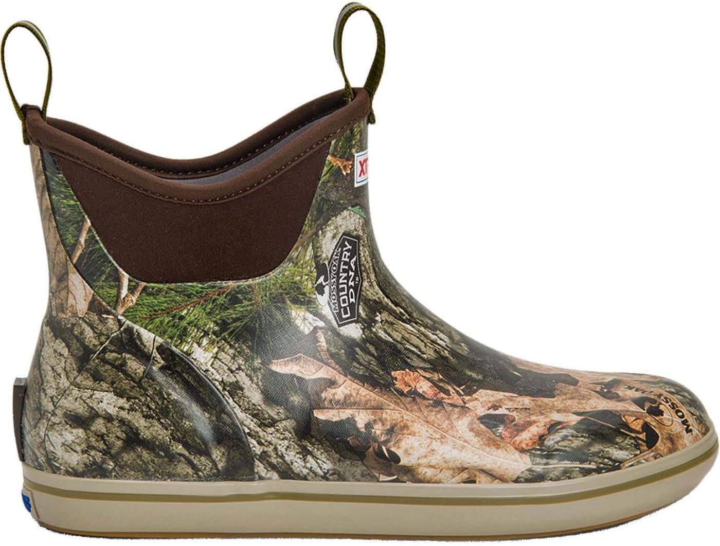 Xtratuf Men's 6 Inch Ankle Deck Boot for Fishing Enthusiasts