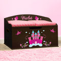 Personalized Creative Wonders Toy Box, Princess - Soft-Close Lid