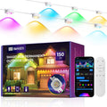 Smart Permanent Outdoor Lights Pro 150ft RGBWIC - All-Season Eaves