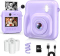 Instant Print Dual-Lens Kids Camera - Capture Memorable Moments Effortlessly!