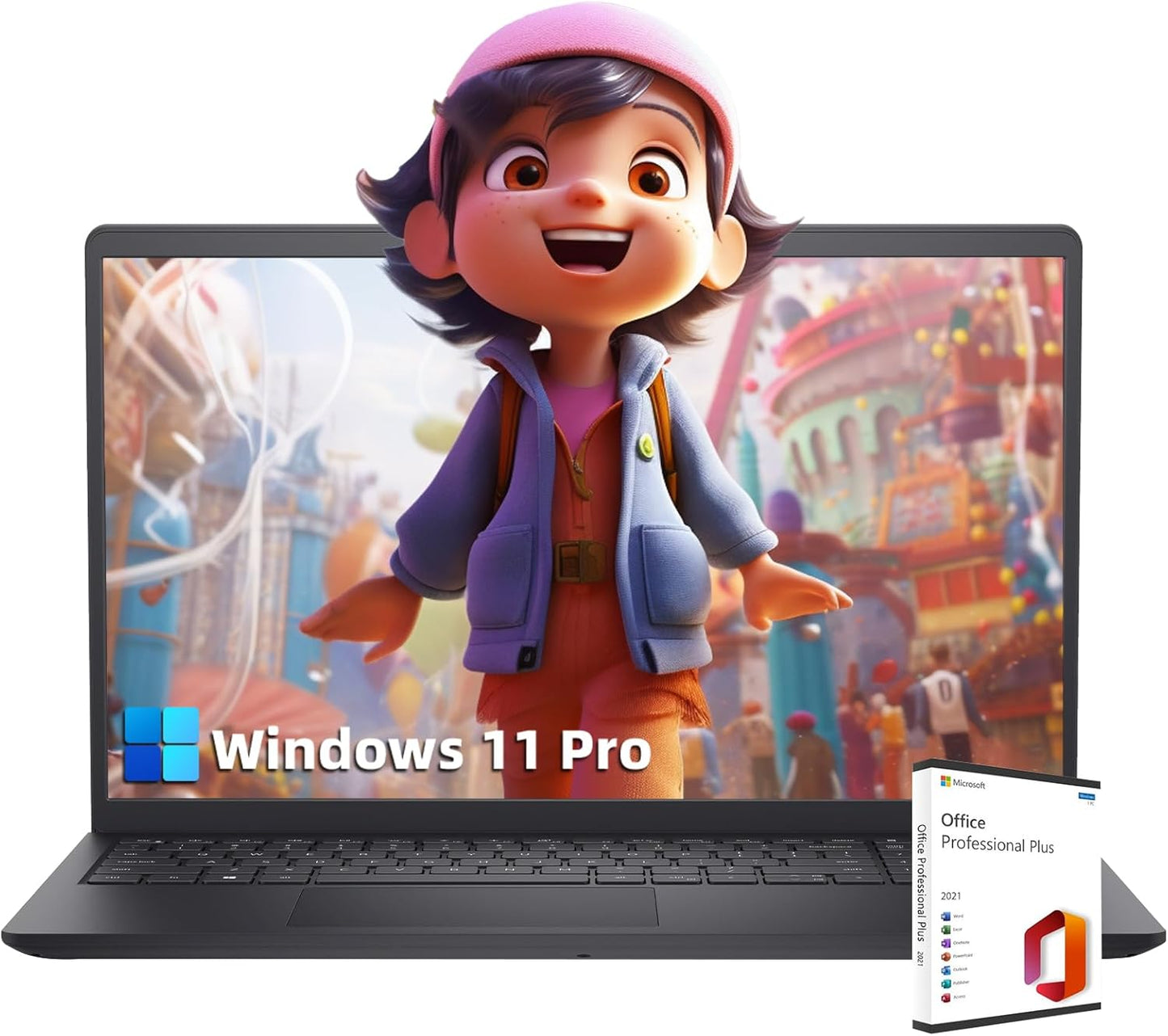 Dell Inspiron 15 Business Laptop: Powerful Intel i5, 512GB SSD