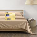 THREAD SPREAD 100% Egyptian Cotton Queen Sheet Set - Luxurious 600 TC