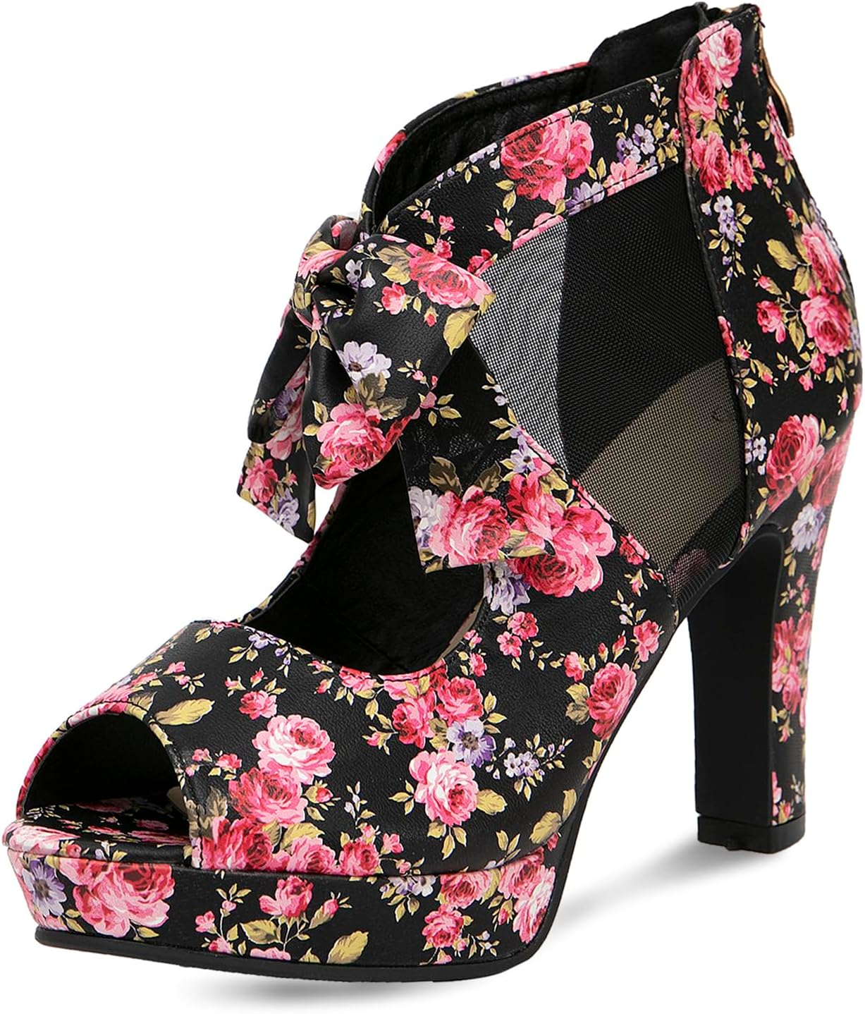 GATUXUS Open Toe Women Platform High Heel Shoes Review