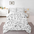 Feelyou Dinosaur Bedding Set Twin Size 3D Comforter - Cozy Kids Dino