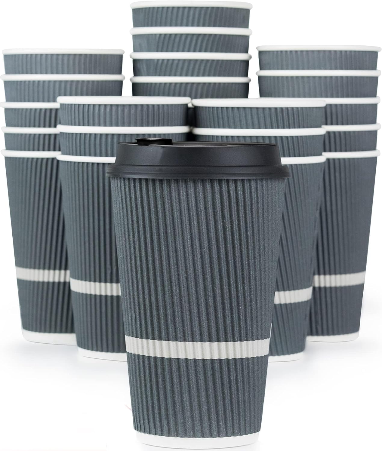 Leak-Proof 16oz Insulated Travel Cups - 70 Pack by Glowcoast