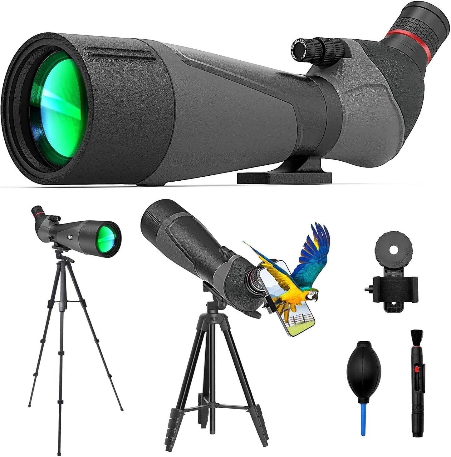 Gosky 20-60x85 Spotting Scope for Bird Watching and Wildlife