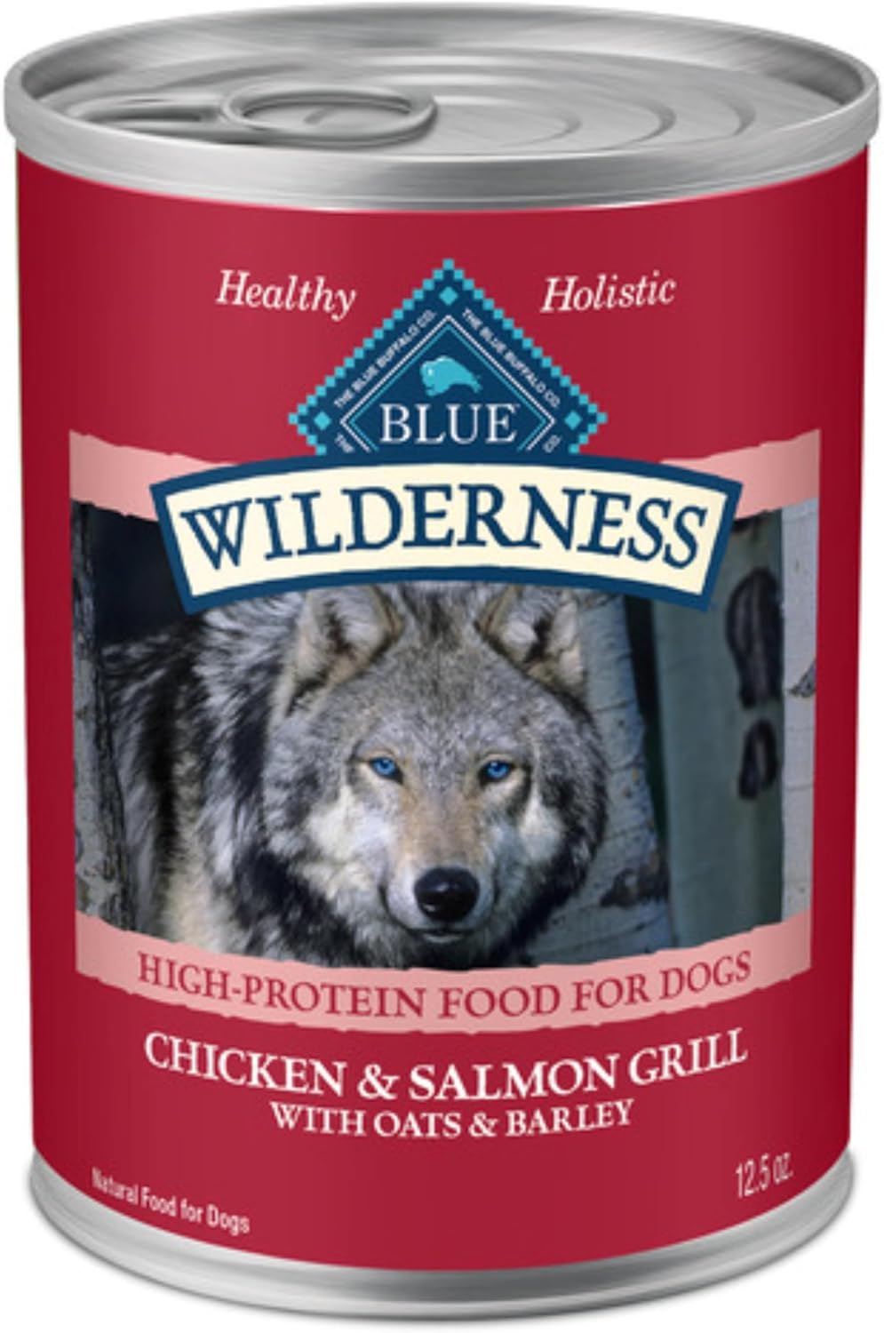 High Protein Natural Wet Dog Food with Salmon & Chicken Grill