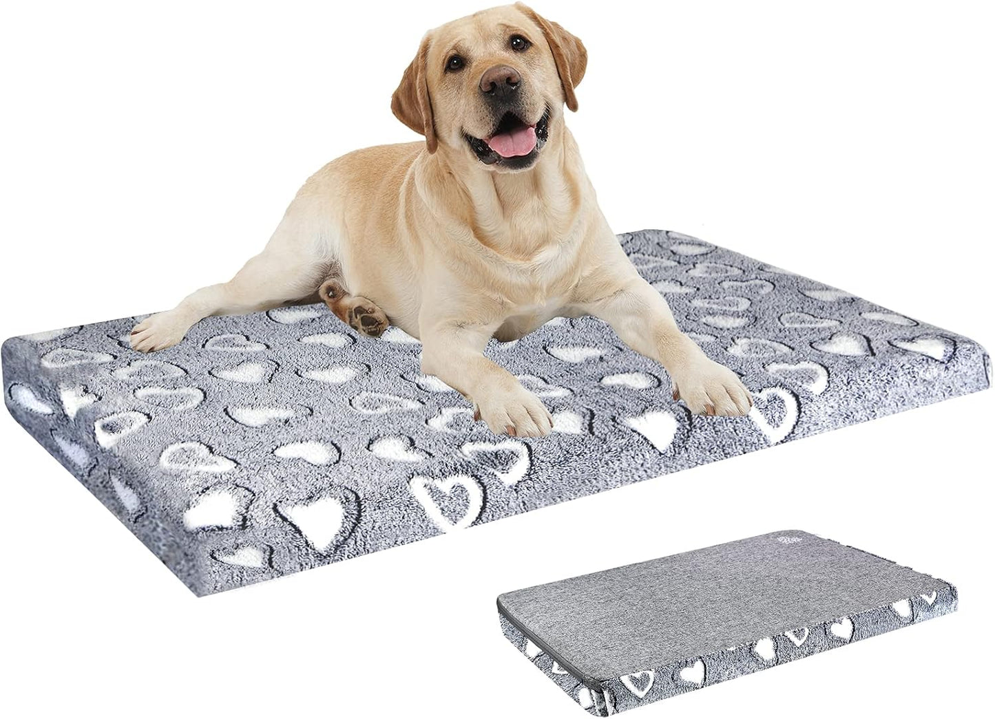 VANKEAN Stylish Dog Bed for Crate - Reversible & Waterproof