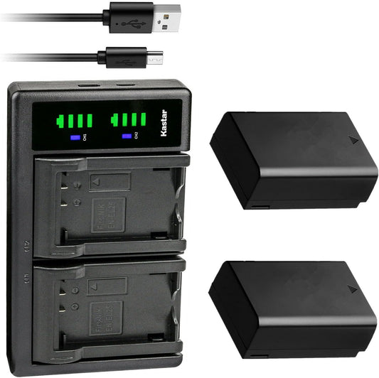 Kastar 2-Pack Battery and USB Charger for Nikon Z 30 Camera