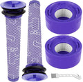 Dyson V7 V8 Vacuum Filters 4 Pack: Cleaner Air