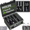 TSA Compliant Travel Gun Case for Multiple Handguns and Accessories
