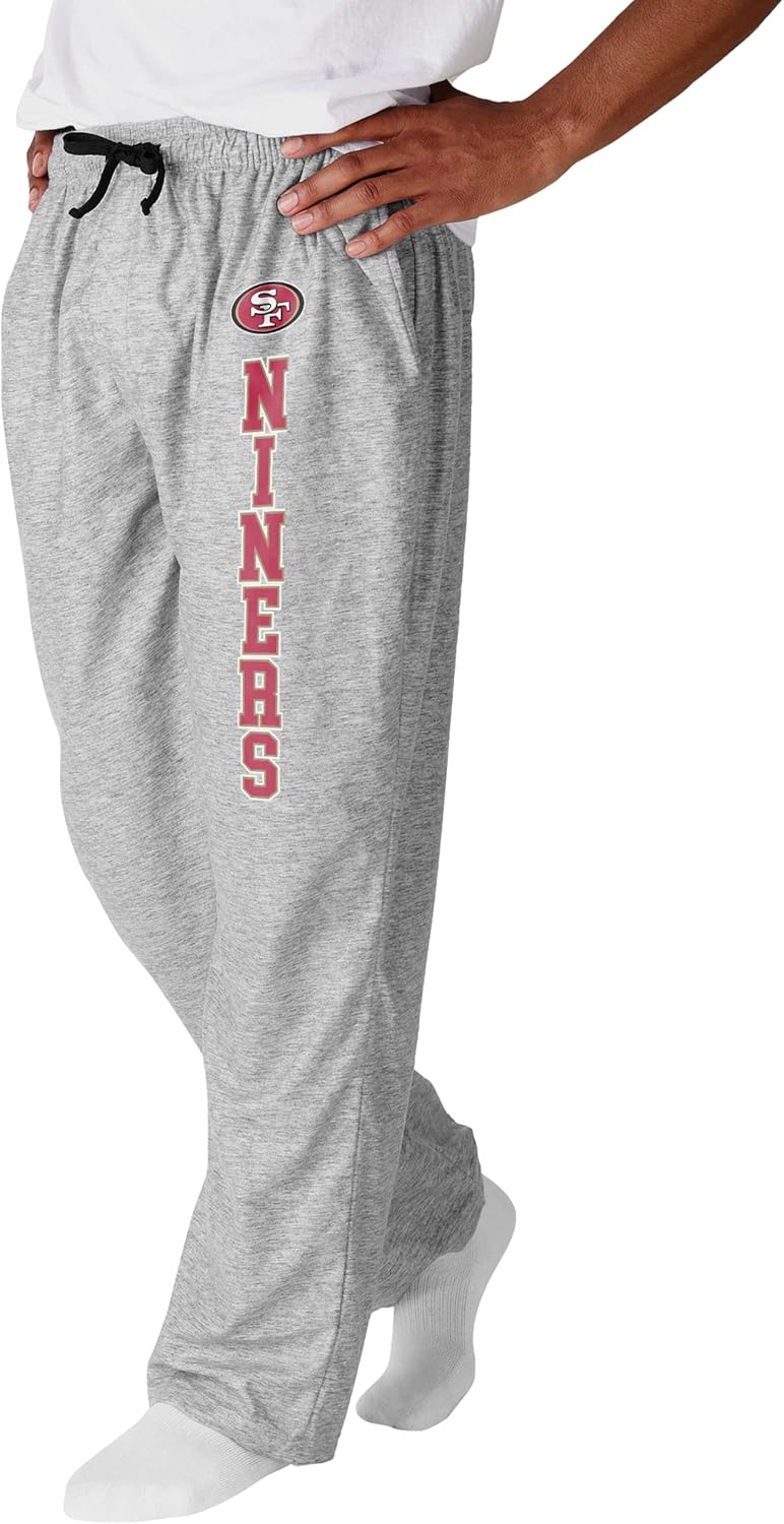 FOCO NFL Mens Team Logo Athletic Gray Lounge Pants Review