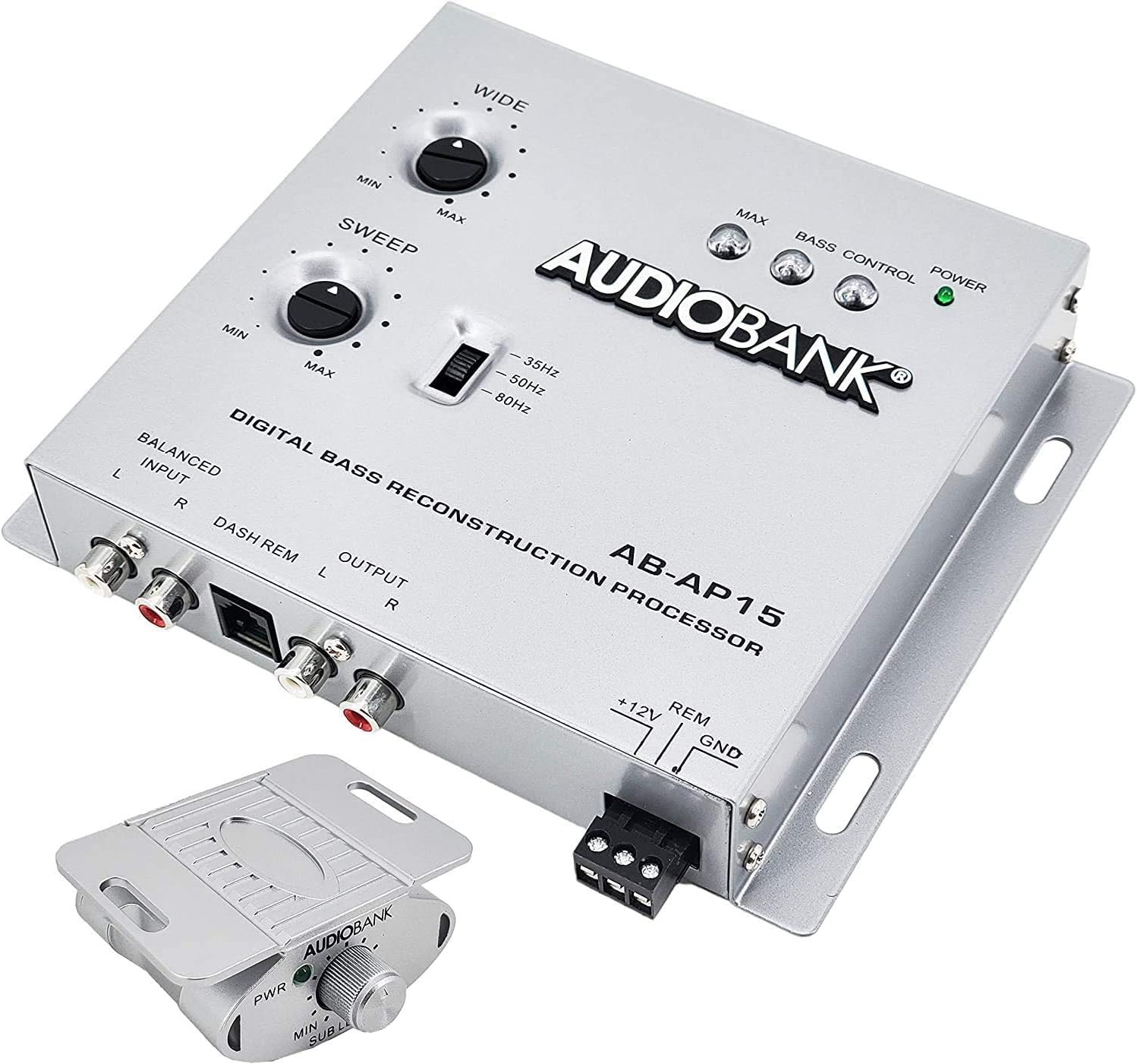 Audiobank AP15-1/2 Din Car Audio Digital Bass Processor Review