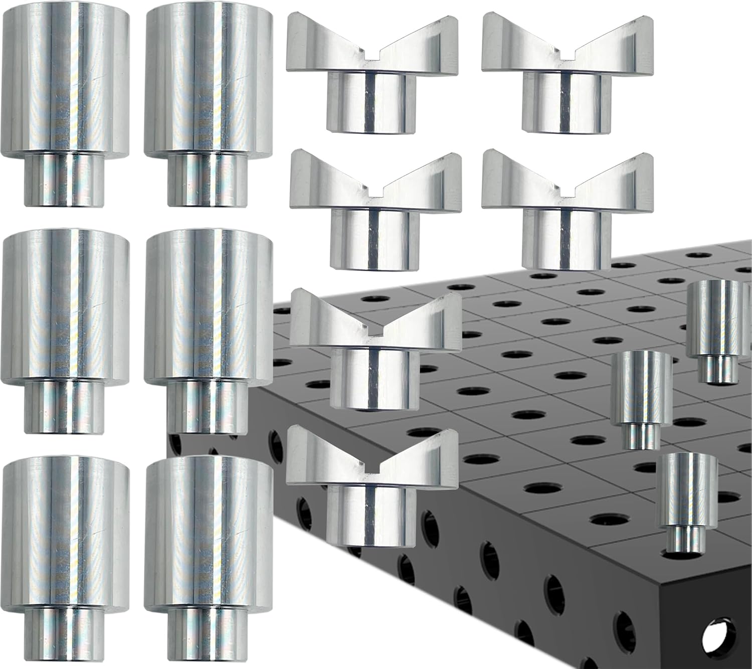 Welding Table Fixture Pins 12 Pcs for Quick Setup and Precision