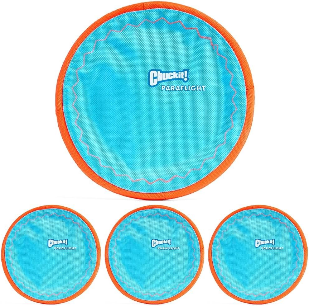 Chuckit! Paraflight Flying Disc Dog Toy for High-Flying Fetch