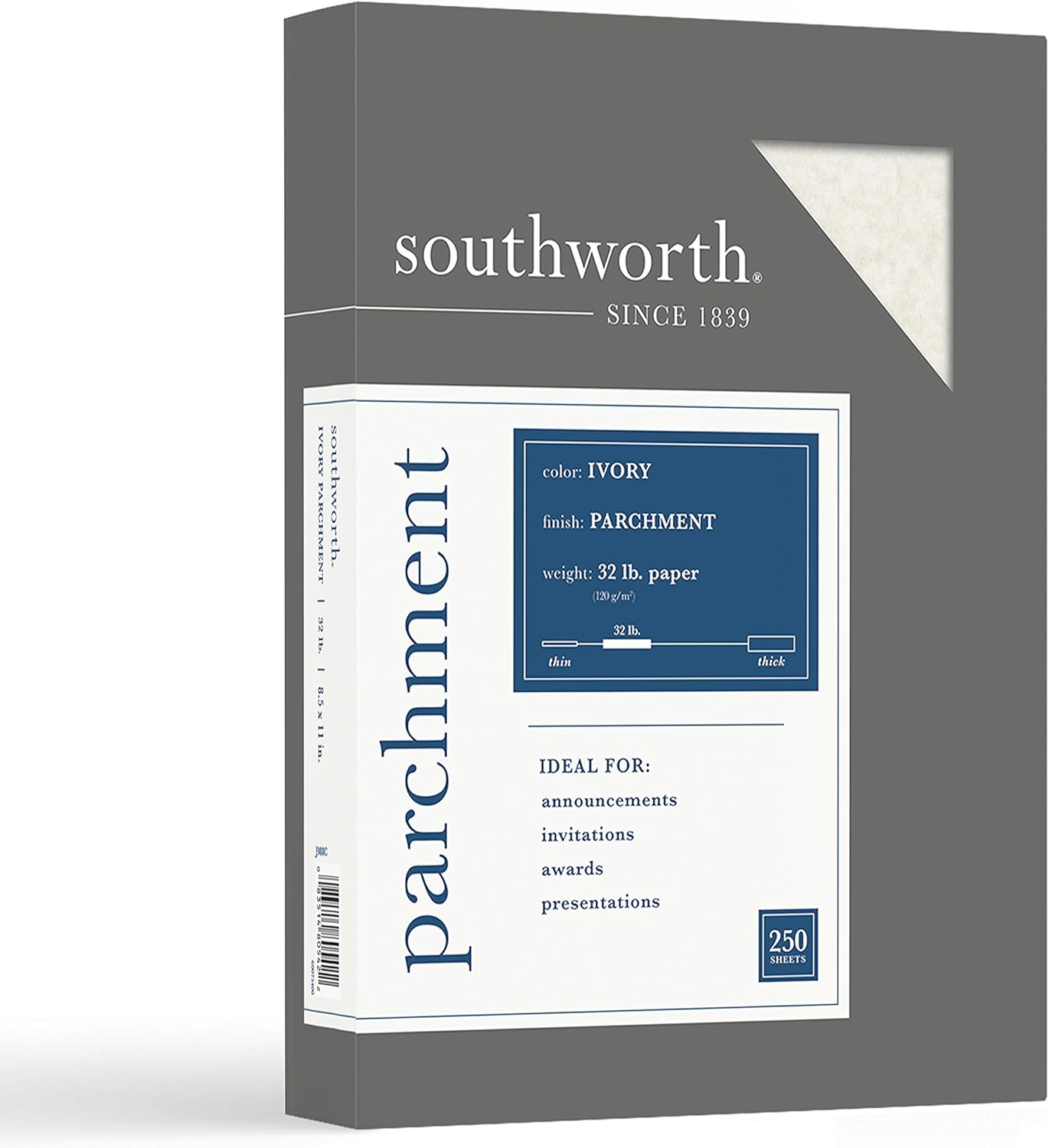 Southworth Parchment Specialty Paper for Elegant Projects