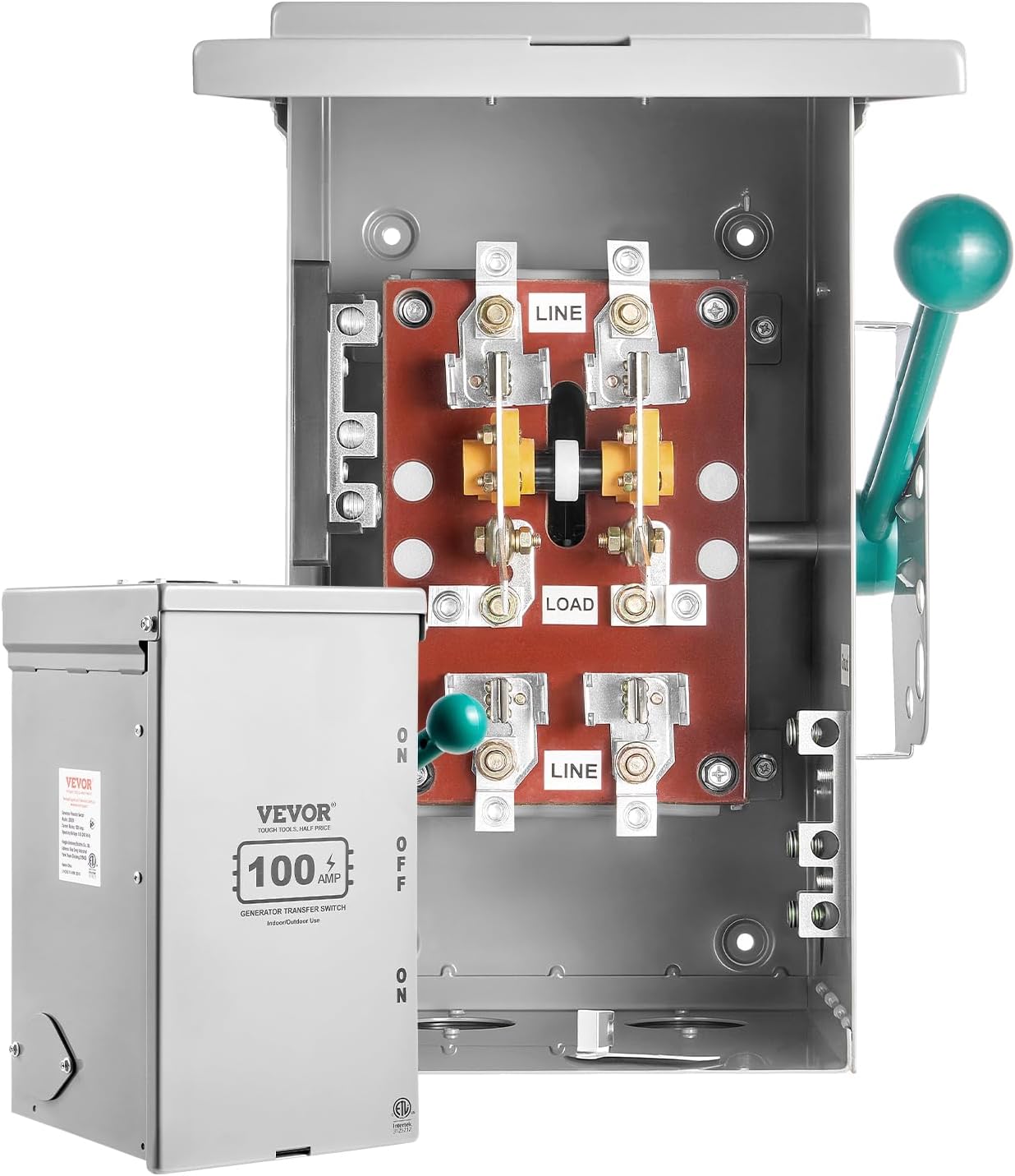 VEVOR 100A Generator Transfer Switch for Reliable Power Supply