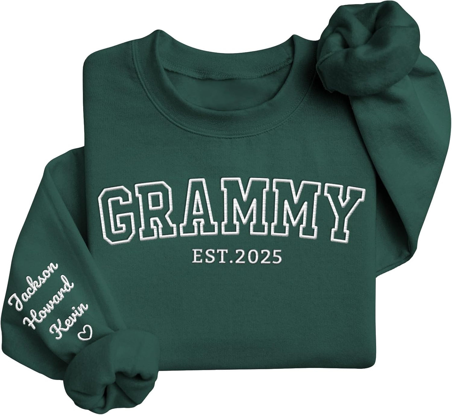 Custom Embroidered Sweatshirt: Cherish Mom with Personalized Gift