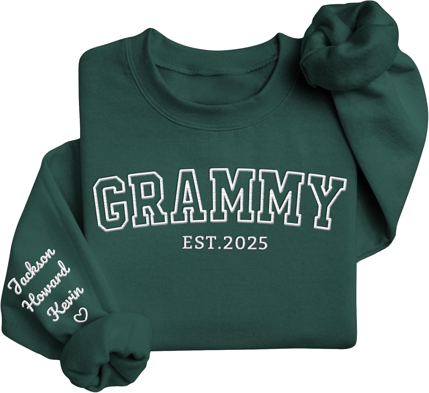 Custom Embroidered Sweatshirt: Cherish Mom with Personalized Gift