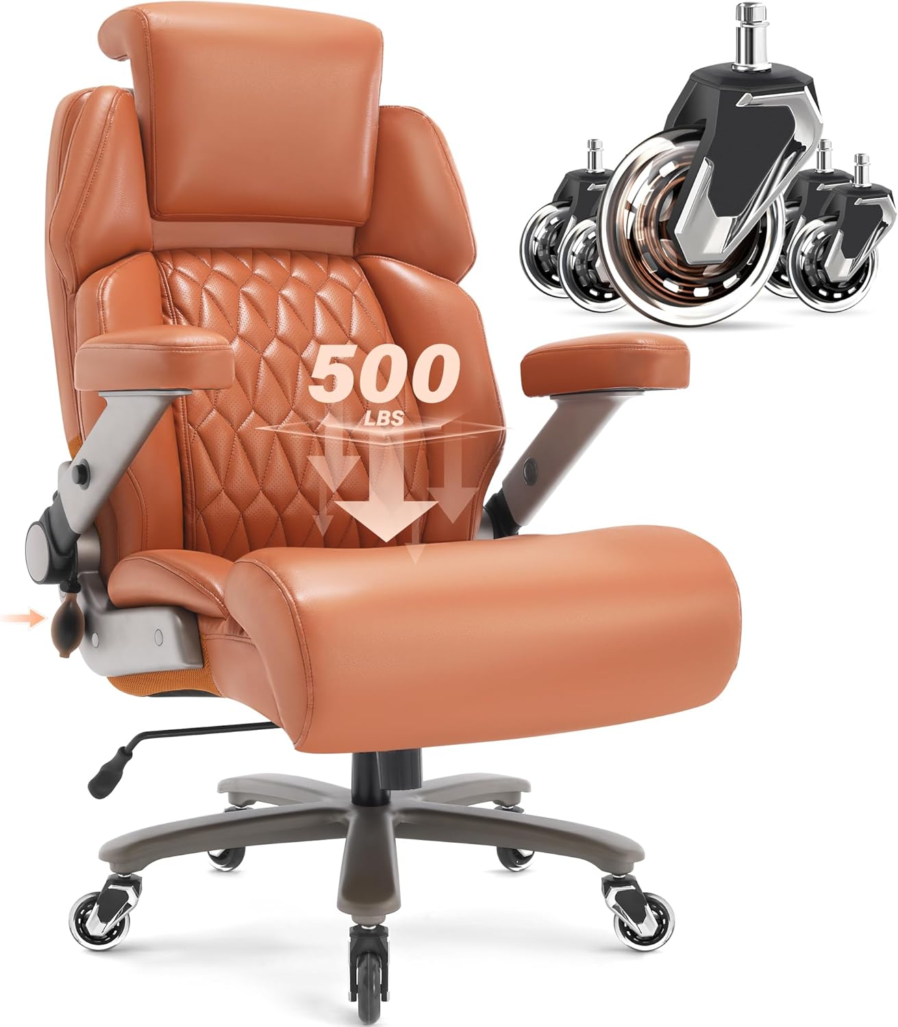 Ergonomic 500lbs Big & Tall Chair - Ultimate Comfort!