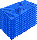 10 Pcs Lightweight Plastic Pallets 23.6x11.8x1.18 in - Stackable