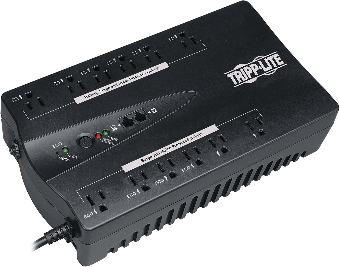 Tripp Lite ECO750UPSTAA 750VA UPS with 12 Outlets for Power Backup