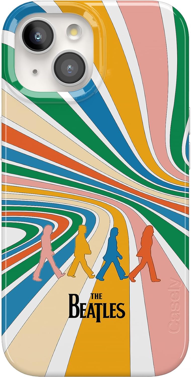 Casely iPhone 15 Case with Beatles Design - Classic Protection