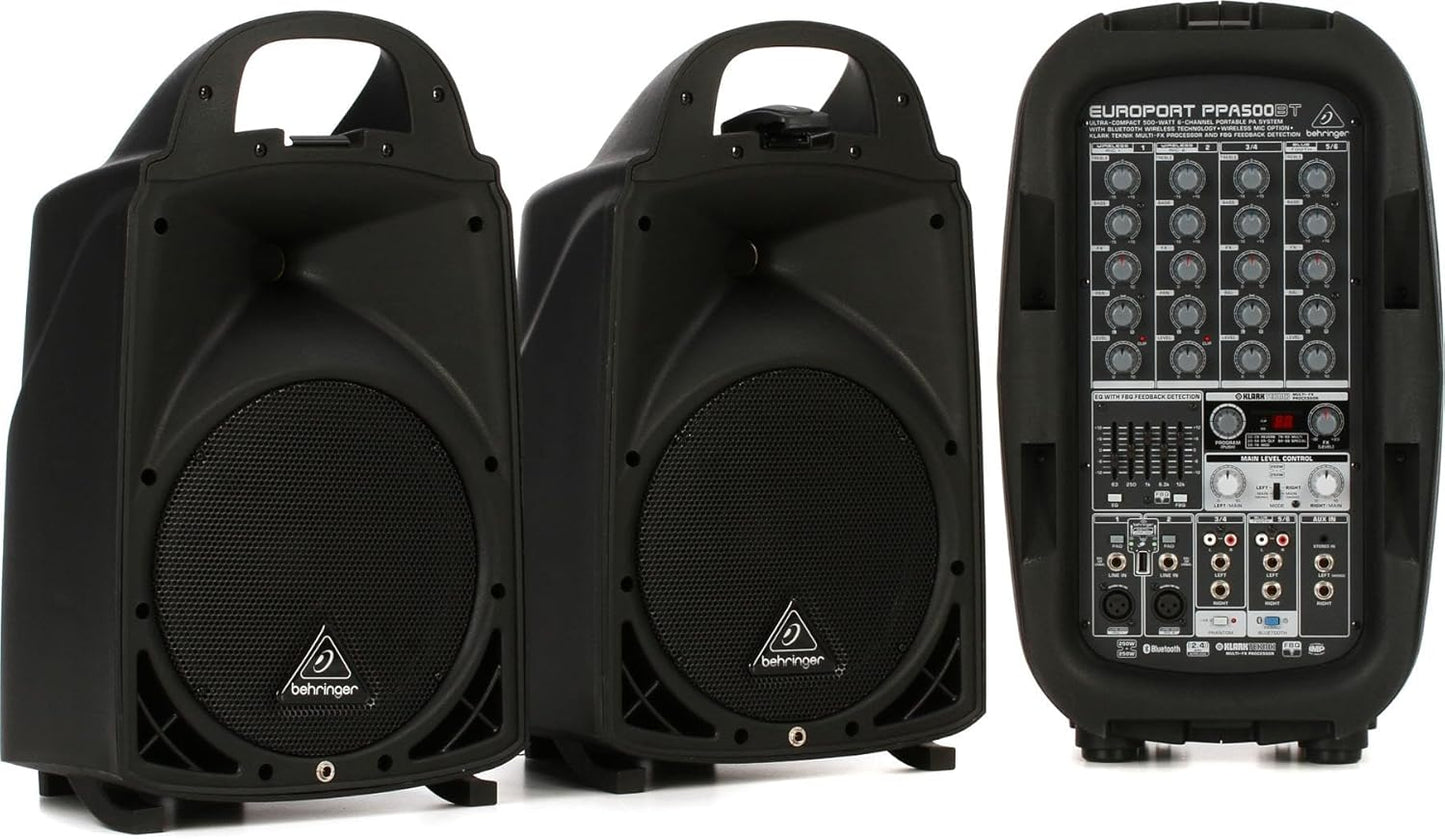 Behringer PPA500BT Ultra-Compact 500-Watt PA System Review