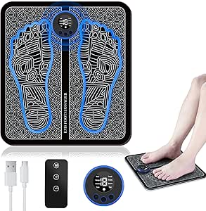 Sufeasdf EMS Foot Massager for Neuropathy and Pain Relief