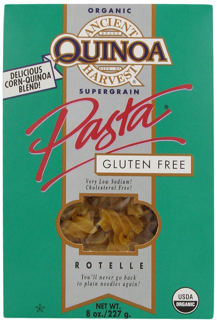 Ancient Harvest Organic Quinoa Pasta Rotelle for Italian Dishes