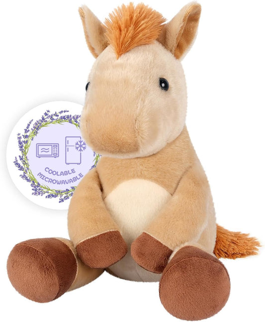 SuzziPals: Heatable/Coolable Horse Plushie - Lavender Infused