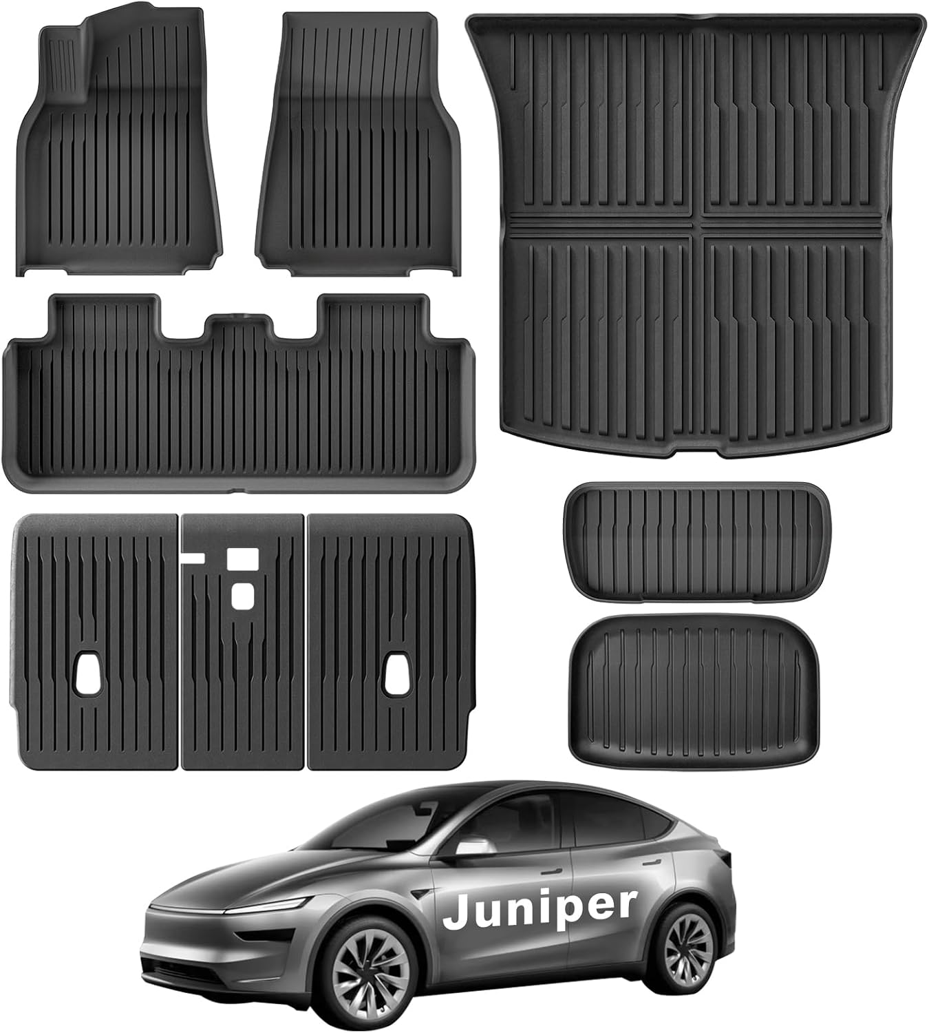 All Weather Floor Mats for Tesla Model Y Juniper 2025 2026