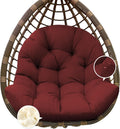 Egg Chair Cushion Replacement U-Shaped Thickened Cushion - Waterproof