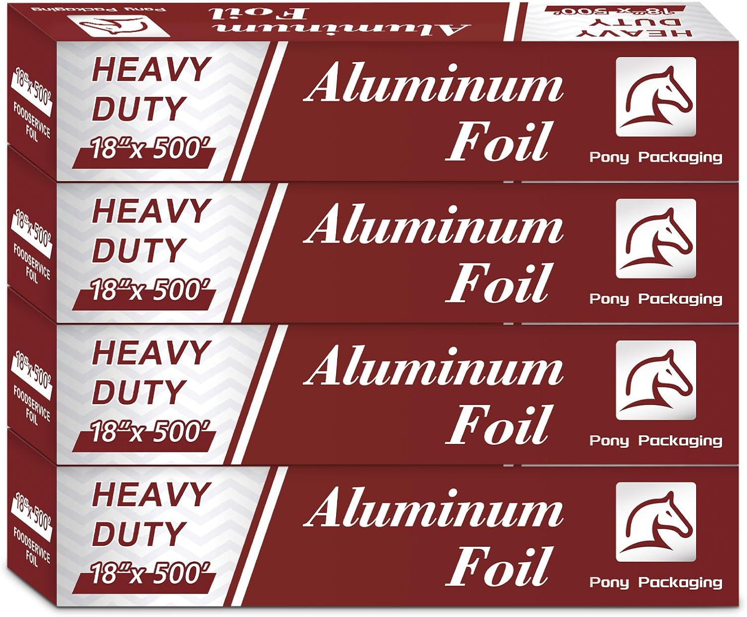 Heavy Duty Aluminum Foil 18 inch Wide for Cooking & Grilling