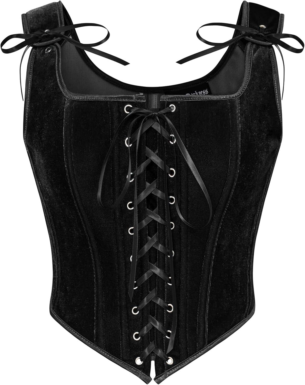 Scarlet Darkness Renaissance Corset Tops for Women Vintage Style