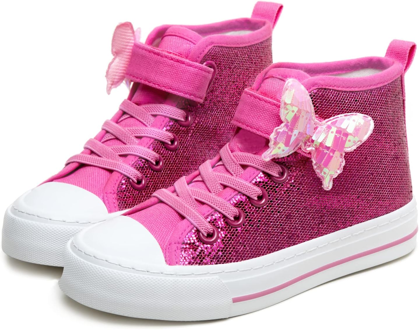 Toandon Kids Adorable Fashion High Top Casual Sneakers